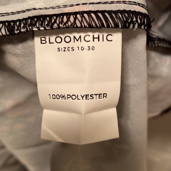 Brand New BloomChic Black Floral Dress…size 14-16 - Picture 5 of 6